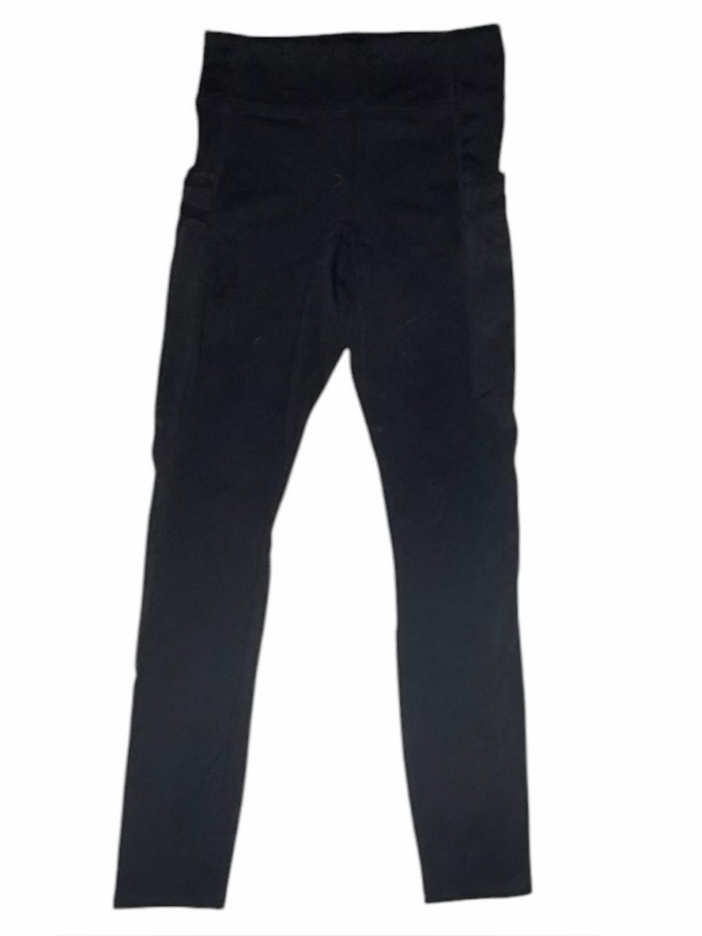 Fabletics Women’s XS Black High Rise Leggings Mesh Panel Athletic Workout Pants